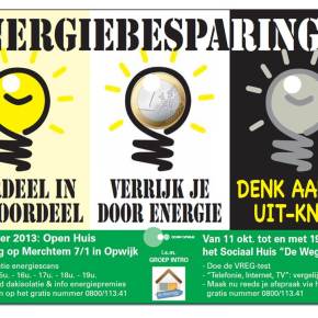 OCMW organiseert campagne over energiebesparingen