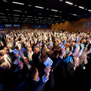 Regeringen kleuren blauw!