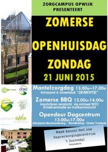 zomerse openhuisdag